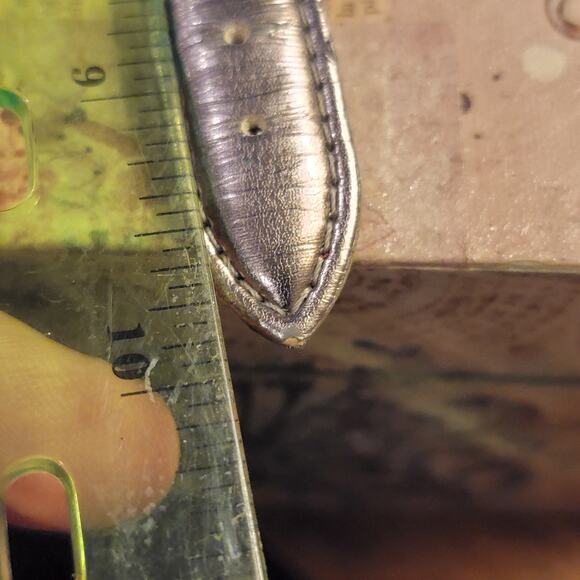 Vintage Watch NY&C Glitter Dial Quartz Rhinestone Bezel Silver Strap Japan Movt - Picture 10 of 10